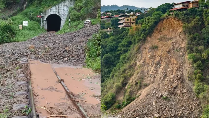 16 सितंबर तक बहाल होगी कालका से सोलन तक की रेल सेवाएं (फाइल फोटो)।