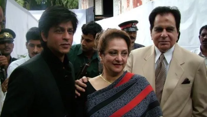 Saira Banu, Shah Rukh Khan, Dilip Kumar