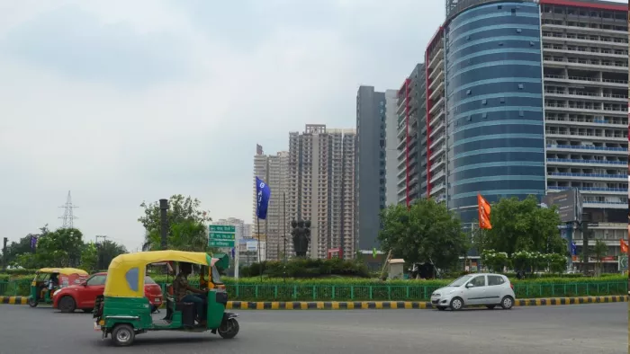 ग्रेटर नोएडा अथॉरिटी ने जाम खत्म करने के लिए प्लान बनाया। फोटो- जागरण