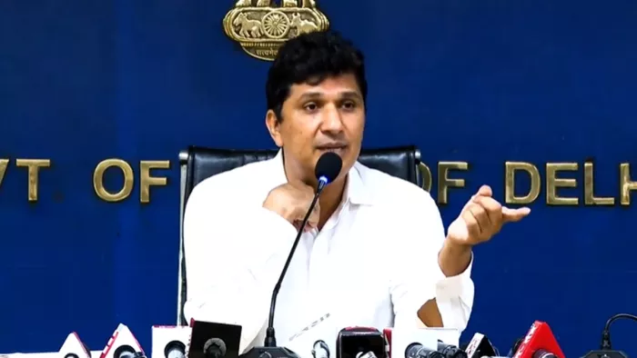 कैबिनेट मंत्री व वरिष्ठ आप नेता सौरभ भारद्वाज।