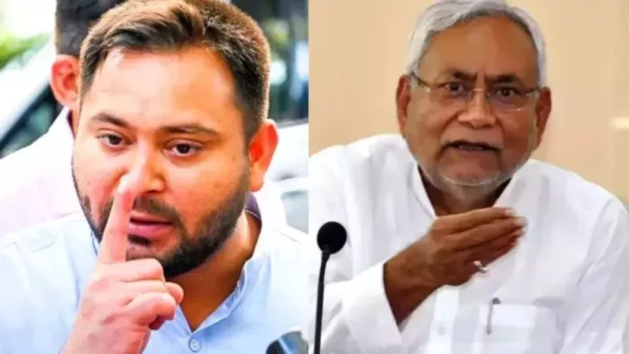 नेता प्रतिपक्ष तेजस्वी यादव और बिहार CM नीतीश कुमार। फाइल फोटो