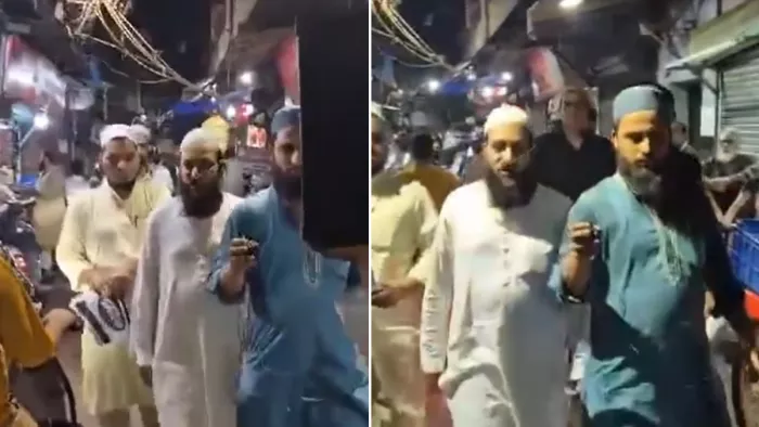 Waqf Bill 2024: वायरल वीडियो से ली गई तस्वीर।