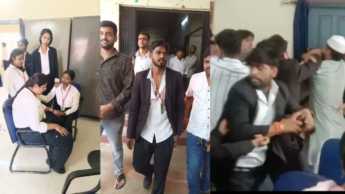 धनबाद लॉ कॉलेज में छात्रों के दो गुटों में खूनी भिड़ंत
