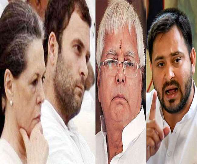 split of the mahagathbandhan seems sure in bihar congress warns direct fight with rjd in bihar assembly by election