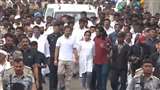 Bharat Jodo Yatra: राहुल गांधी ने शुरू की पदयात्रा (फोटो-ट्विटर)