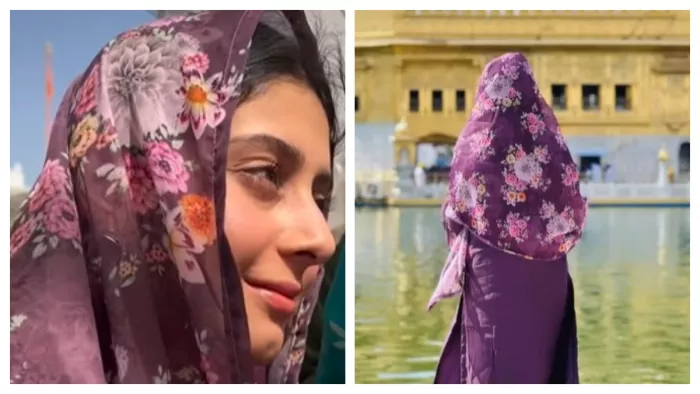 Isha Malviya visit Golden Temple in Amritsar