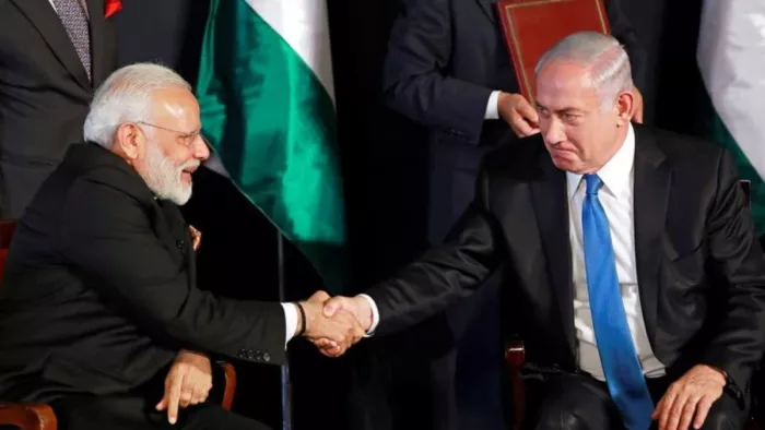 प्रधानमंत्री नरेंद्र मोदी ने मंगलवार को अपने इजरायली समकक्ष बेंजामिन नेतन्याहू से बात की।(फोटो सोर्स: जागरण)