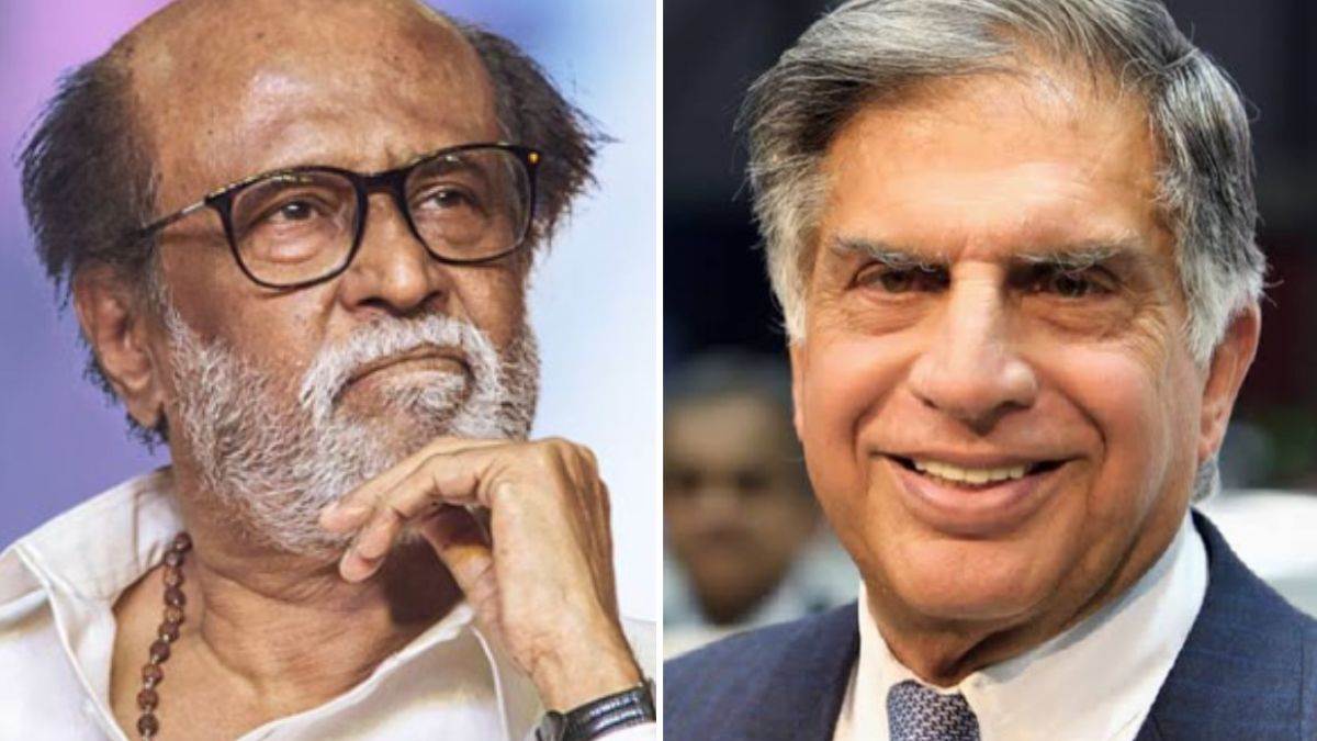 ratan tata death rajinikanth heartfelt tribute to business man shares photos with legend