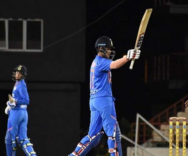 शैफाली वर्मा vs west indies के लिए इमेज परिणाम