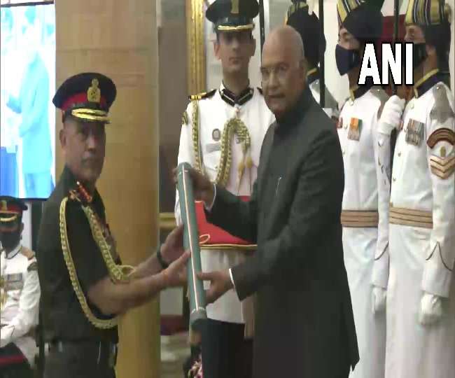 नेपाल के सेना प्रमुख प्रभु राम शर्मा को भारतीय सेना के 'जनरल' की मानक उपाधि, राष्ट्रपति ने किया सम्मानित