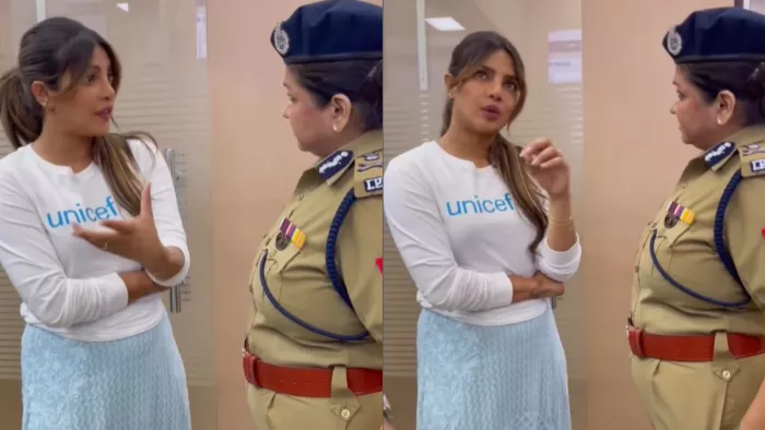 Priyanka Chopra visited Lucknow control room of Woman Power Line, Instagram
