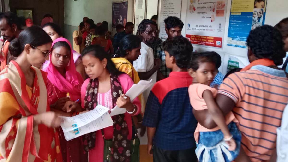 the effect of viral infection also increased as the cold increased more than 350 patients coming to dhanbad medical college every day