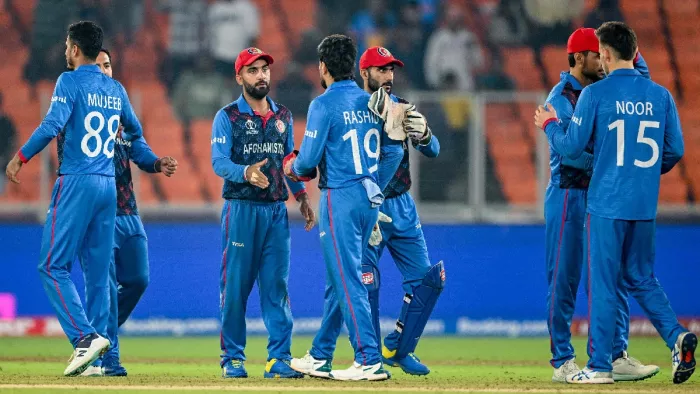 साउथ अफ्रीका ने अफगानिस्तान को 5 विकेट से हराया। फोटो- एपी