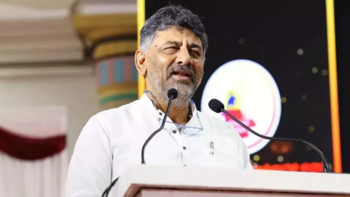 डीके शिवकुमार ने केंद्र पर लगाया राज्य के साथ भेदभाव करने का आरोप। फाइल फोटो।