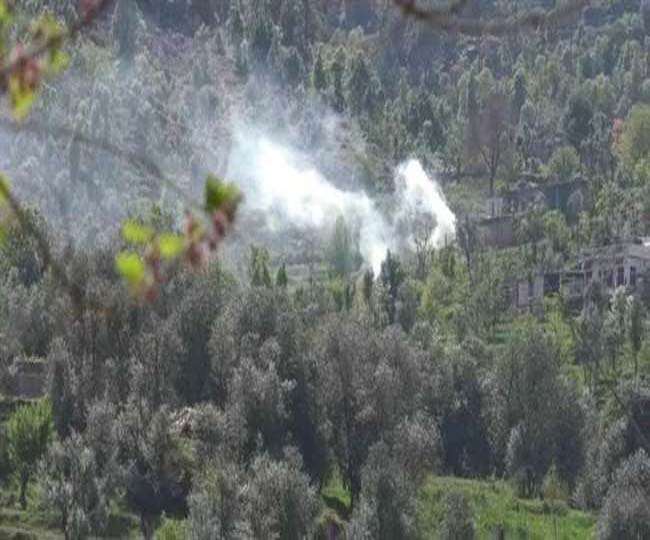 भारतीय जवानों की इस जवाबी कार्रवाई के बाद पाकिस्तान की ओर से गोलाबारी थम गई।