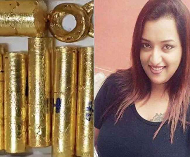 केरल सोना तस्करी मामले की मुख्य आरोपित स्वप्ना सुरेश।