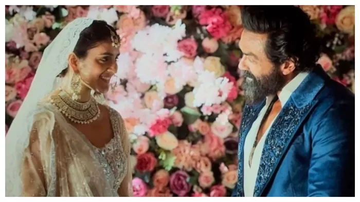 Mansi Taxak and Bobby Deol from Animal
