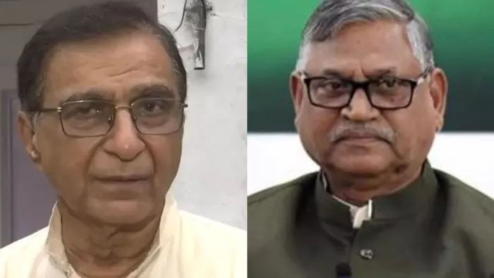 ईवीएम में गड़बड़ी के संदेश पर भिड़े बाबरिया और उदयभान (फाइल फोटो)