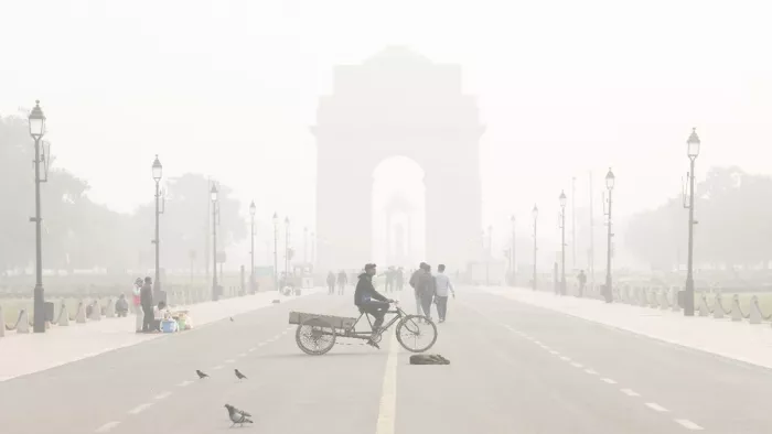 दिल्ली में फिर खराब श्रेणी में पहुंची वायु की गुणवत्ता।