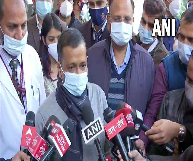 लोकनायक अस्पताल पहुंचकर तैयारियों का जायजा लेने ने के बाद अरविंद केजरीवाल ने मीडिया से बातचीत की।