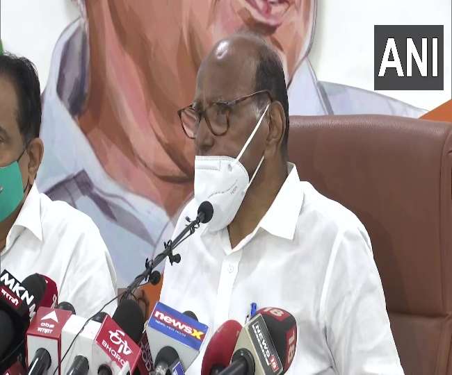 एनसीपी सुप्रीमो शरद पवार ने कहा। (एएनआइ)