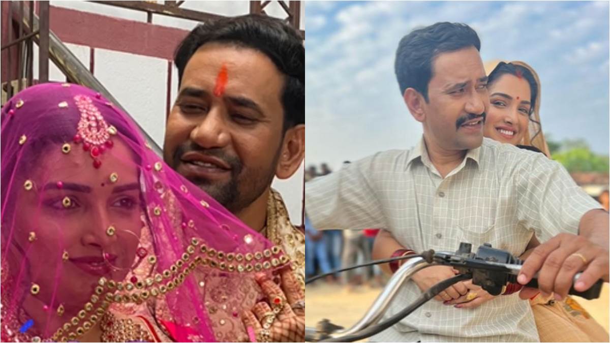 happy birthday aamrapali dubey dinesh lal yadav aka nirahua wished actress and call her sapno ki rani video goes viral on social media