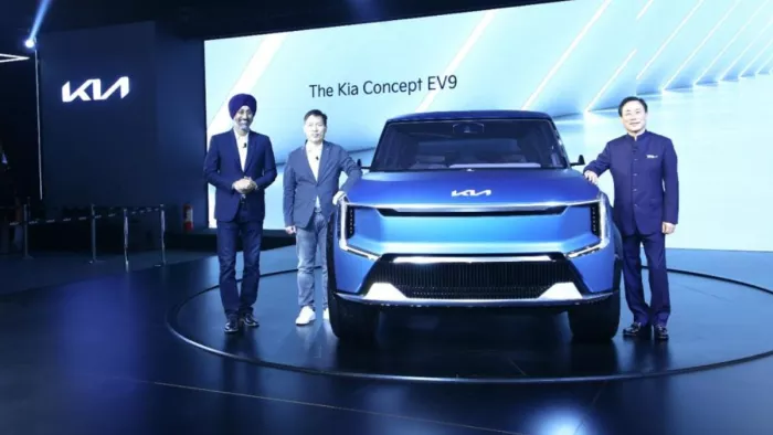 All-electric Kia EV9 concept to debut at AUTO EXPO 2023