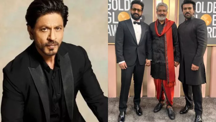 Golden Globe Awards 2023 Pathaan Shah Rukh Khan Praises Ss Rajamouli for Rrr Song Naatu Naatu Win. Photo Credit/Instagram