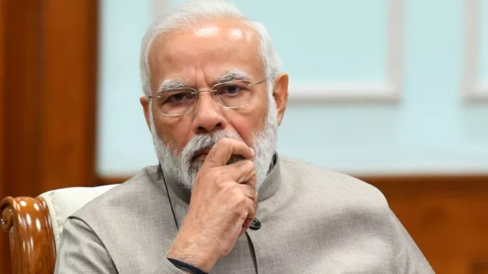 राजनाथ सिंह बोले- पीएम मोदी की वजह से चार-पांच घंटे युद्ध थम गया।(फोटो सोर्स: pmindia.gov.in)