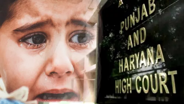 Punjab Haryana HC: बच्ची को रोता देख कोर्ट ने बदला फैसला, पंजाब-हरियाणा हाई कोर्ट (प्रतीकात्मक फोटो),