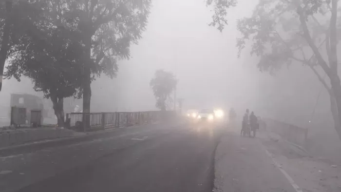तीन दिनों तक कोहरे के कारण रहेगा येलो अलर्ट (फाइल फोटो)