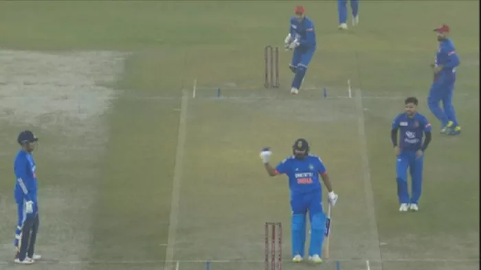 IND vs AFG T20: Shubman Gill की गलती की वजह से Rohit Sharma हुए रन आउट