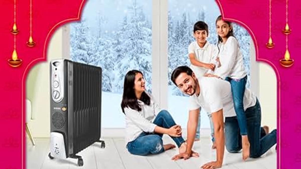अमेज़न डील्स पर चली गर्म हवाएं! Oil Heater For Room पर 69% की छूट सुन यूजर्स की हुई बल्ले-बल्ले, उठाएं लाभ