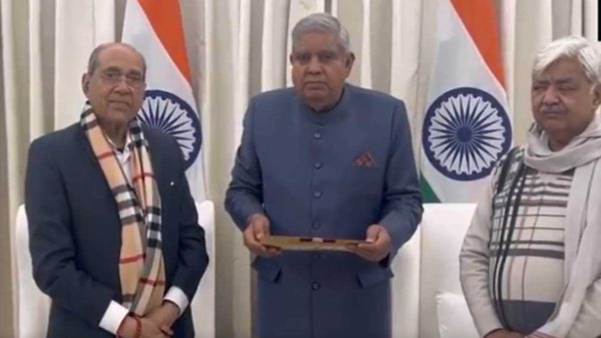 ram temple vice president dhankhar received invitation to attend pran pratishtha ceremony of ram lalla