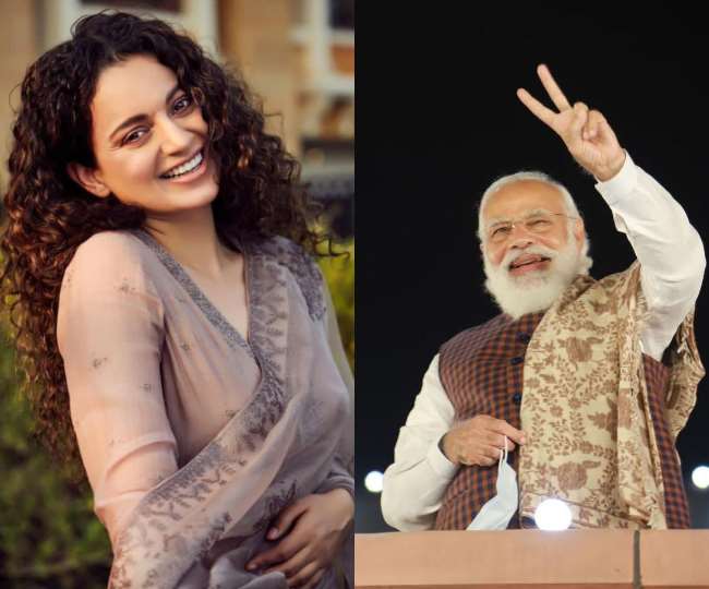 Kangana Ranaut ने इस अंदाज में की पीएम मोदी की तारीफ, कहा- 'तुना तुना तक तक  तुना..' - Kangana Ranaut praise PM Narendra Modi for supplies of Covid  vaccines sought by Canada