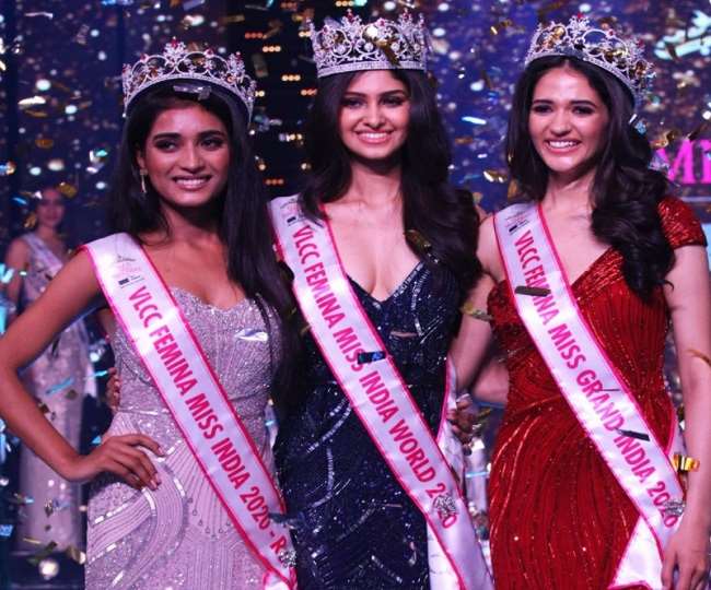 VLCC Femina Miss India 2020 Winners List: Telangana’s Manasa Varanasi crowned as Miss India 2020, these Celebs attended the event.