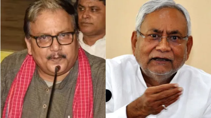मनोज झा जेडीयू के 5 विधायक नहीं पहुंचने पर दिया जवाब (जागरण)