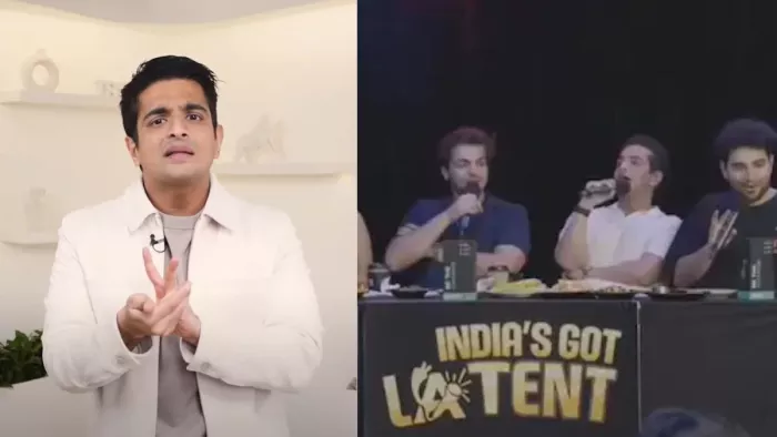 सरकार के आदेश के बाद 'इंडियाज गॉट लैटेंट का एक वीडियो ब्लॉक। (फोटो- सोशल मीडिया)