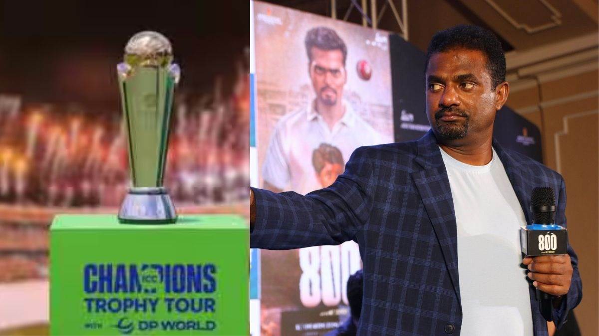 muttiah muralitharan picks india vs pakistan for champions trophy 2025 final