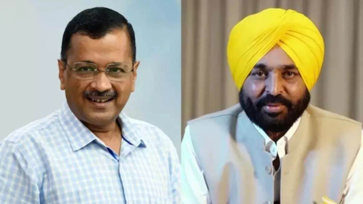 arvind kejriwal urges aap mlas to unite focuses on punjabs development bhagwant mann told his struggle story