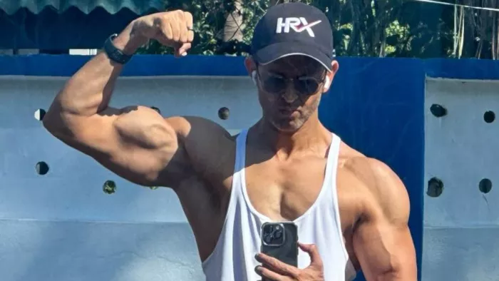 Hrithik Roshan Workout Photos: ऋतिक रोशन फिल्म अभिनेता है।