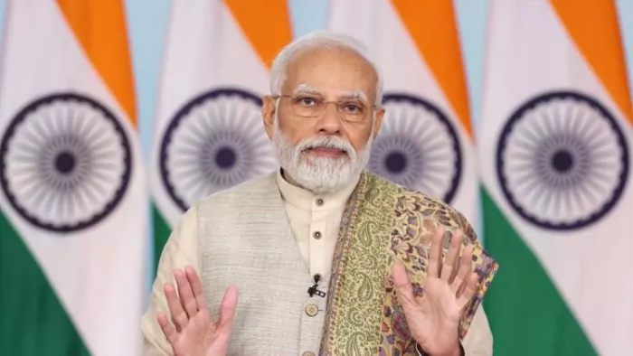 प्रधानमंत्रा नरेन्द्र मोदी ने 'पीएम विश्वकर्मा कौशल सम्मान' विषय पर पोस्ट बजट वेबिनार को संबोधित किया