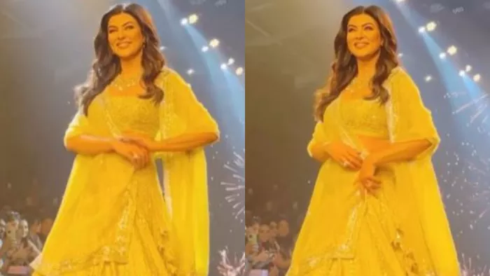 Sushmita Sen Ramp Walk Video: सुष्मिता सेन फिल्म एक्ट्रेस है।