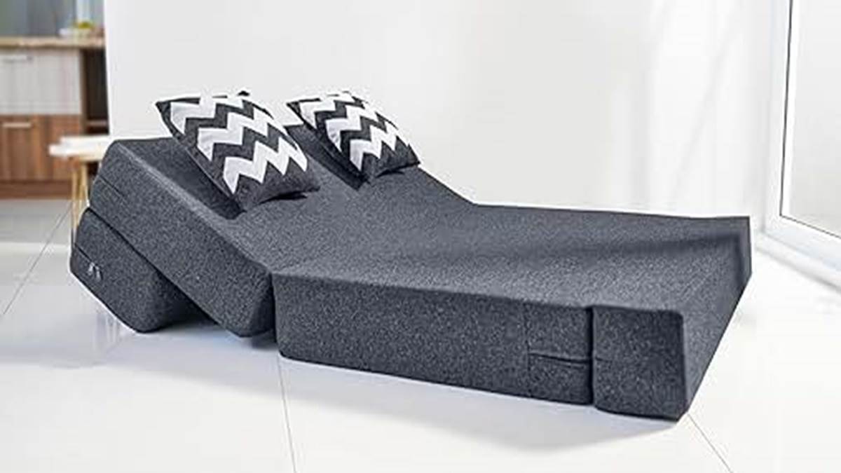 चकाचौंध छोड़ो! ये Sofa Come Bed है टू-इन-वन, मेहमान आए तो बैठाओ और मेहमान जाए तो सोफा फैला कर सो जाओ