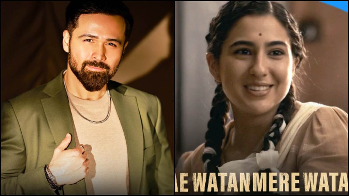 ae watan mere watan emraan hashmi first poster release from the movie actor play ram manohar lohia role