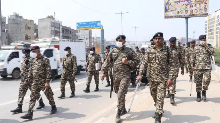 CAA लागू होने के बाद दिल्ली में बढ़ाई गई सुरक्षा व्यवस्था
