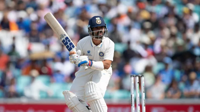 Ajinkya Rahane: अजिंक्य रहाणे ने जड़ा जोरदार अर्धशतक।