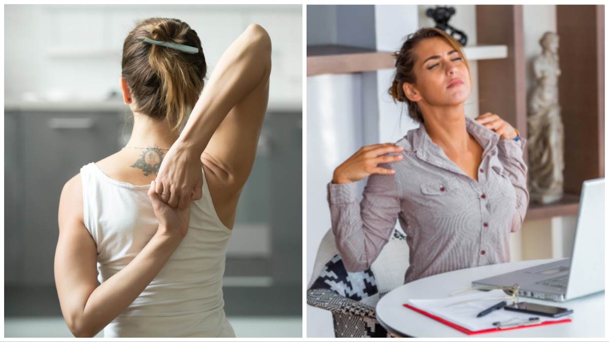 exercises for back and neck get rid of neck and back stiffness with these exercises for long sitting job people