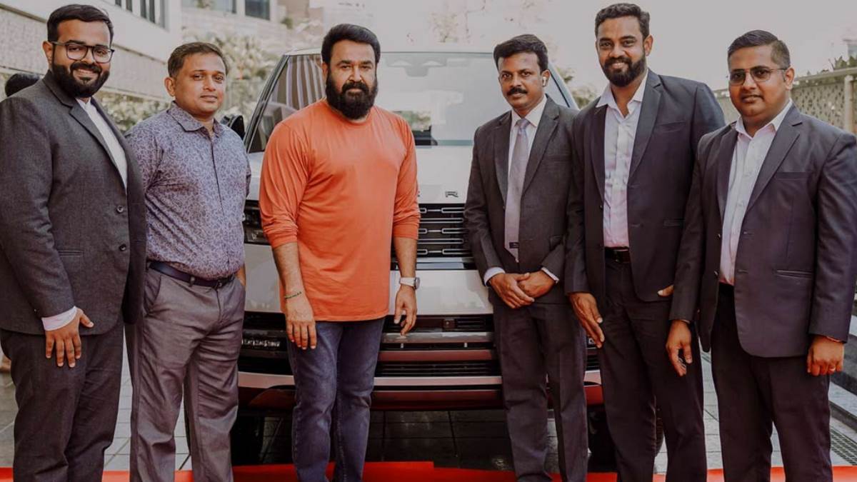 mohanlal adds 5 crore worth stylish beast in range rover suv to his luxe car collection video goes viral on social media