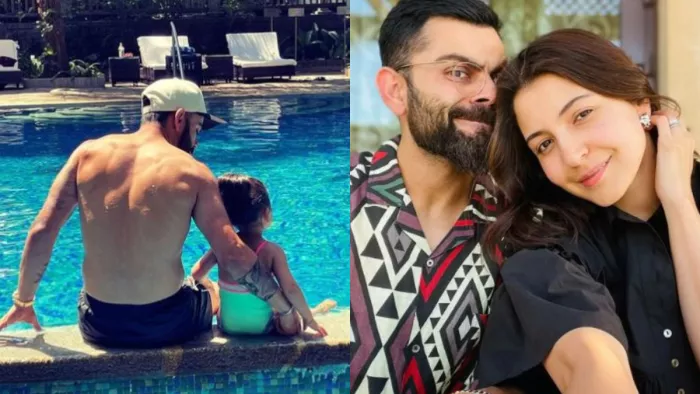 Virat Kohli Spending Quality Time With Daughter Vamika And Wife Anushka Sharma During Ipl 2023/Instagram